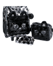 16 Inch Trolley Bag 3 Pcs Set - Black Cat